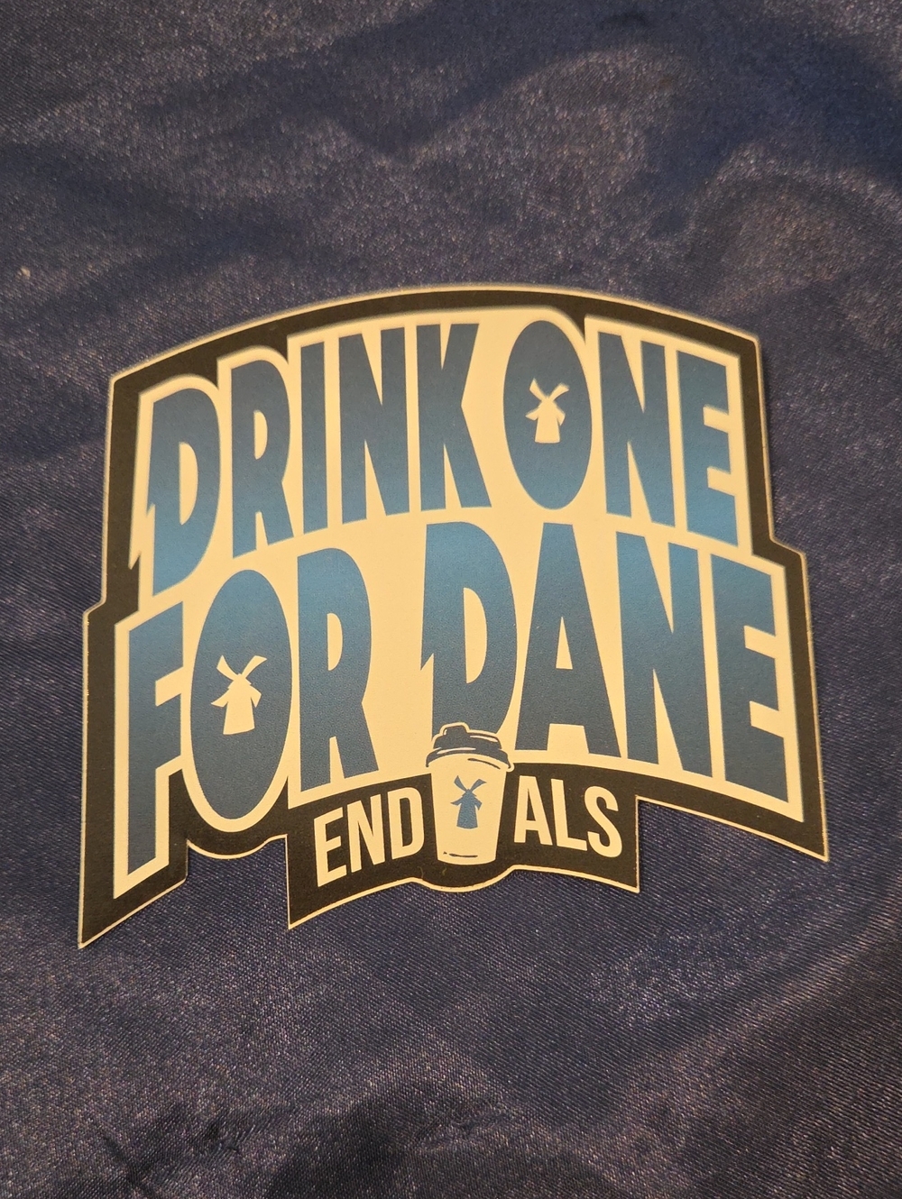 Dutch Bros Stickers Drink One For Dane